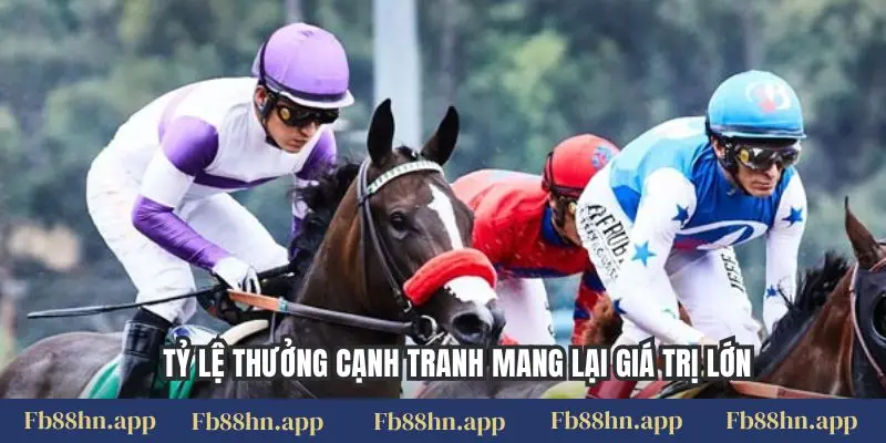 Cá Cược Đua Ngựa Fb88 - Đường Đua Sôi Động, Thắng Lớn 5 Tỷ lệ thưởng cạnh tranh mang lại giá trị lớn